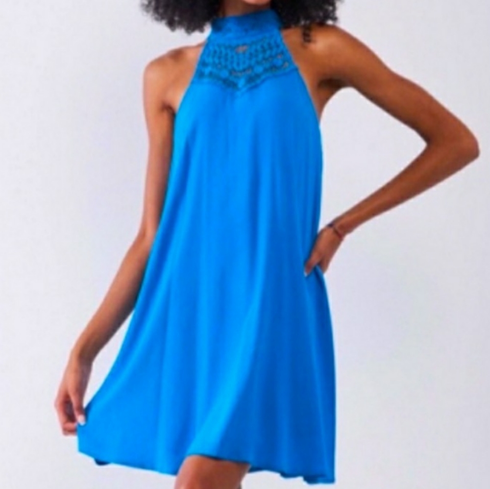 SUGAR + LIPS COBALT BLUE DRESS